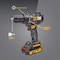 Caterpillar Cat 18V 1 FOR ALL 1/2 in. Cordless Drill/Driver with Brushless Motor and Two Batteries DX11 - alternate 7